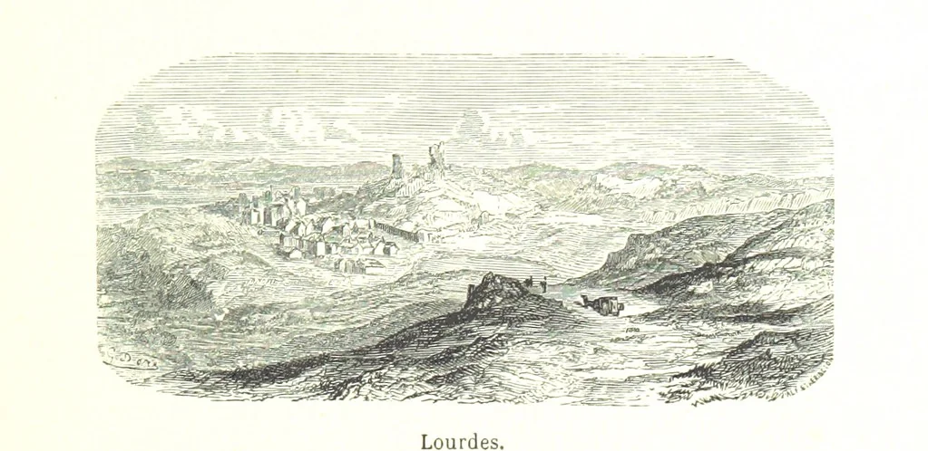 An illustration from Voyage aux Pyrénées ... Troisième édition illustrée par Gustave Doré, 1860, leaf 265