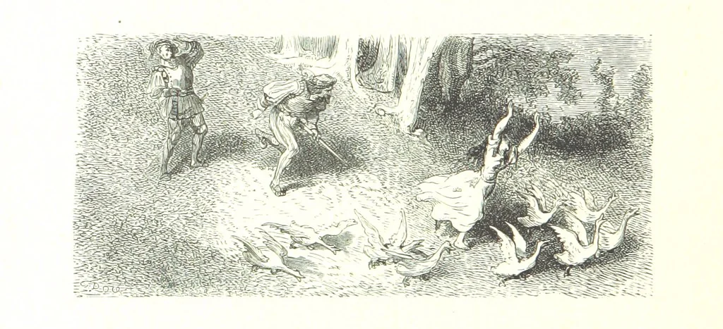 An illustration from Voyage aux Pyrénées ... Troisième édition illustrée par Gustave Doré, 1860, leaf 278