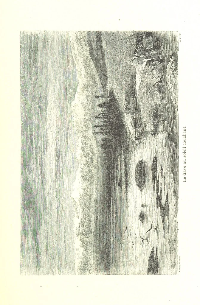 An illustration from Voyage aux Pyrénées ... Troisième édition illustrée par Gustave Doré, 1860, leaf 291