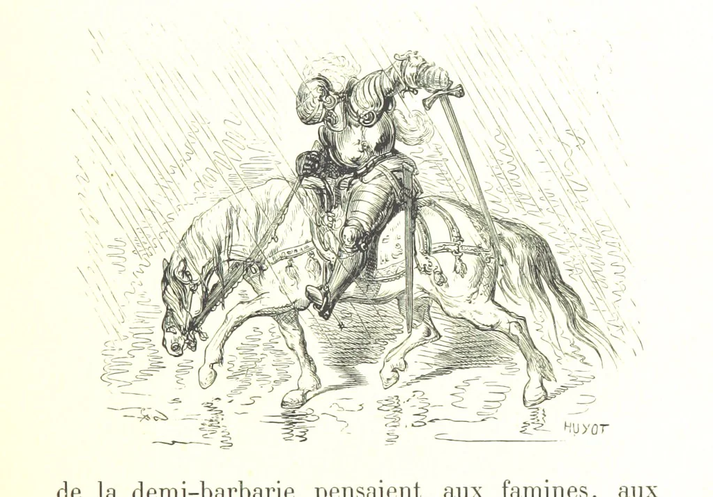 An illustration from Voyage aux Pyrénées ... Troisième édition illustrée par Gustave Doré, 1860, leaf 307