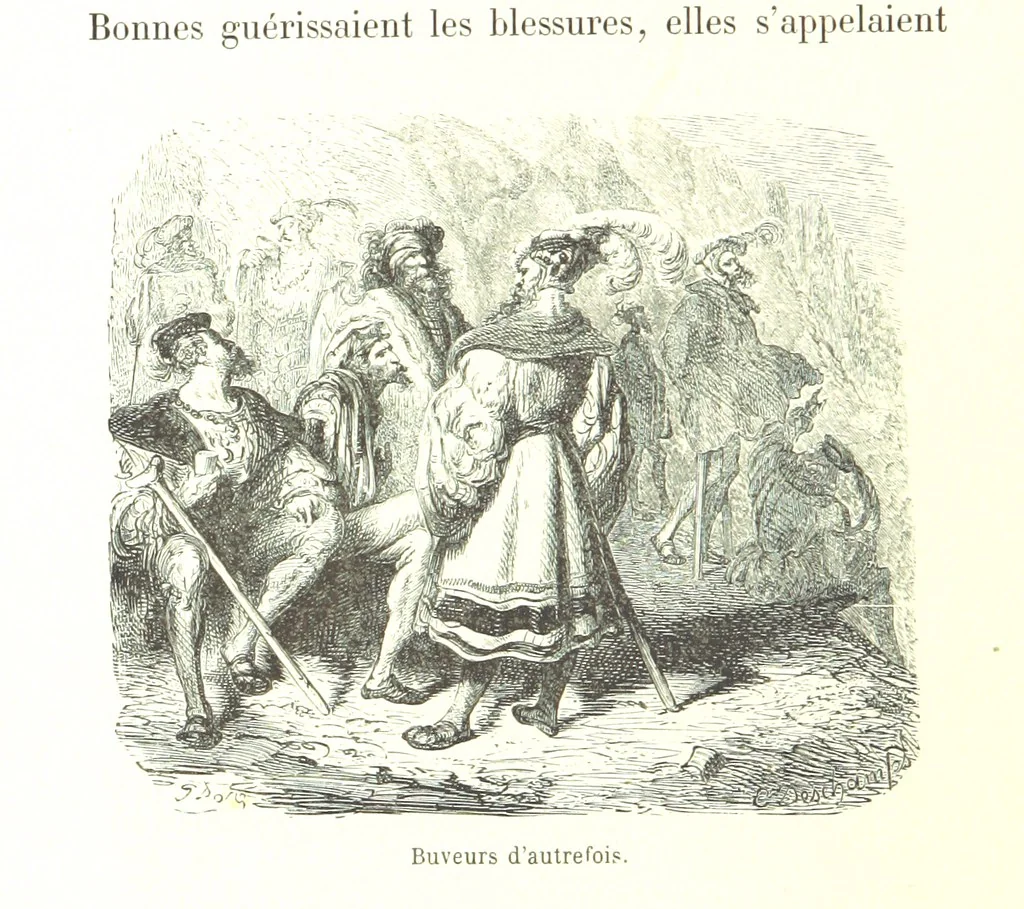 An illustration from Voyage aux Pyrénées ... Troisième édition illustrée par Gustave Doré, 1860, leaf 316