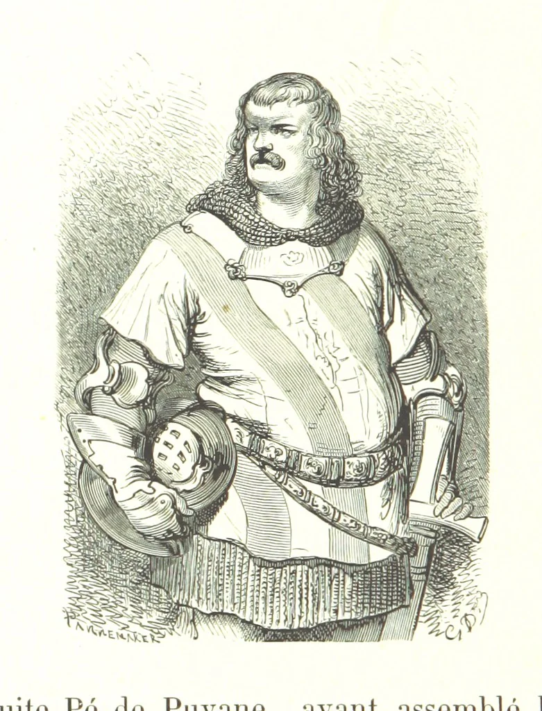 An illustration from Voyage aux Pyrénées ... Troisième édition illustrée par Gustave Doré, 1860, leaf 32