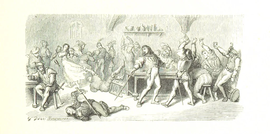 An illustration from Voyage aux Pyrénées ... Troisième édition illustrée par Gustave Doré, 1860, leaf 339