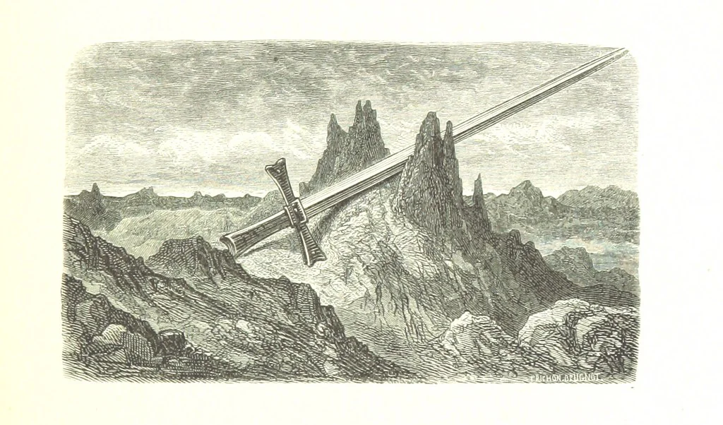 An illustration from Voyage aux Pyrénées ... Troisième édition illustrée par Gustave Doré, 1860, leaf 367