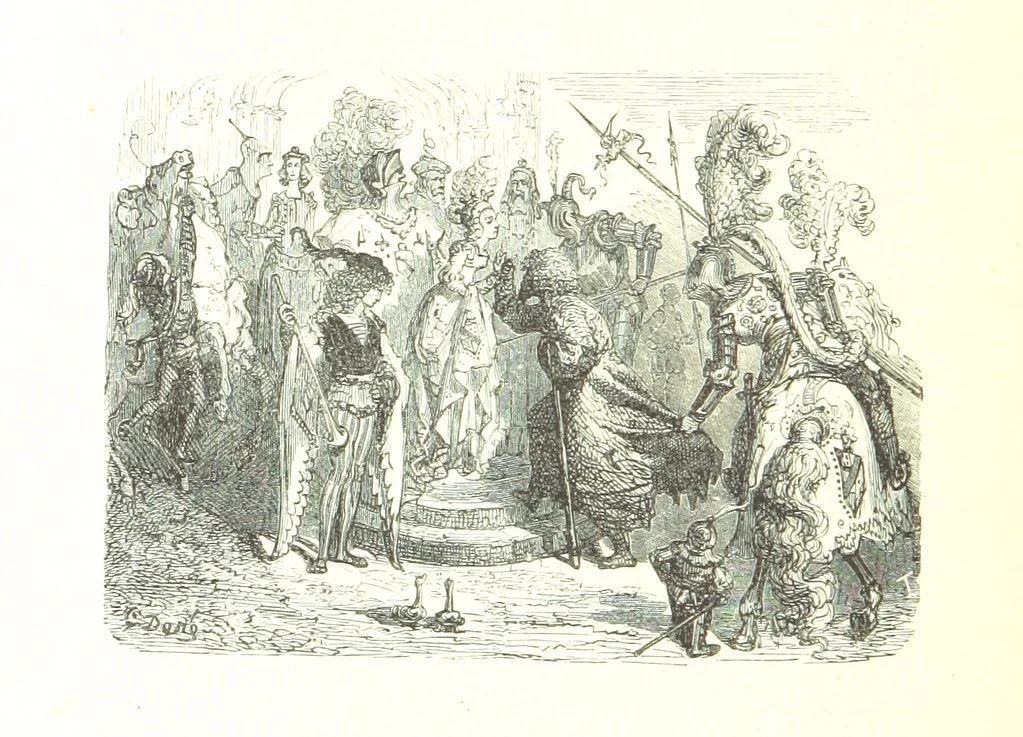 An illustration from Voyage aux Pyrénées ... Troisième édition illustrée par Gustave Doré, 1860, leaf 434