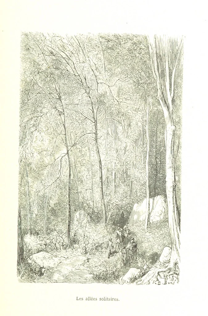 An illustration from Voyage aux Pyrénées ... Troisième édition illustrée par Gustave Doré, 1860, leaf 451
