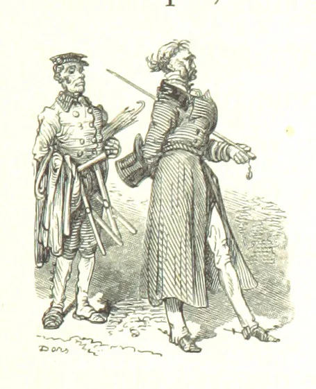 An illustration from Voyage aux Pyrénées ... Troisième édition illustrée par Gustave Doré, 1860, leaf 457