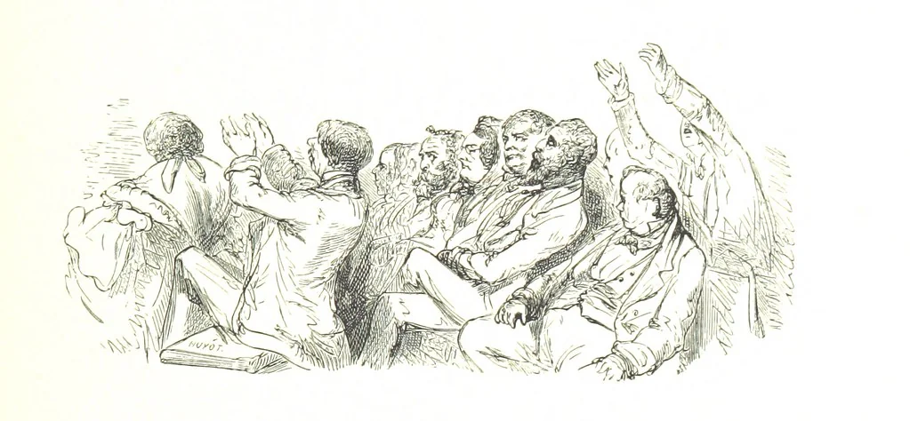 An illustration from Voyage aux Pyrénées ... Troisième édition illustrée par Gustave Doré, 1860, leaf 483