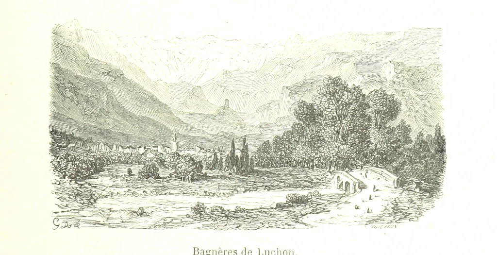 An illustration from Voyage aux Pyrénées ... Troisième édition illustrée par Gustave Doré, 1860, leaf 511