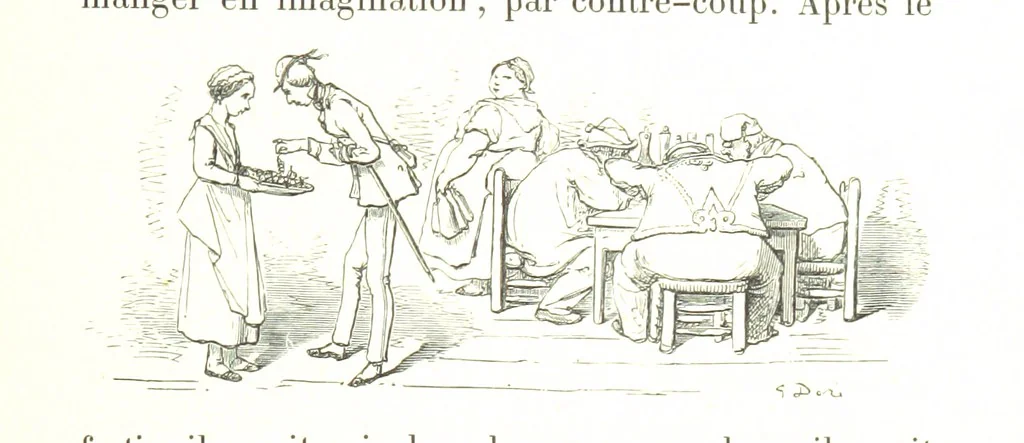 An illustration from Voyage aux Pyrénées ... Troisième édition illustrée par Gustave Doré, 1860, leaf 513