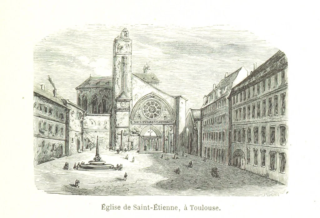 An illustration from Voyage aux Pyrénées ... Troisième édition illustrée par Gustave Doré, 1860, leaf 549