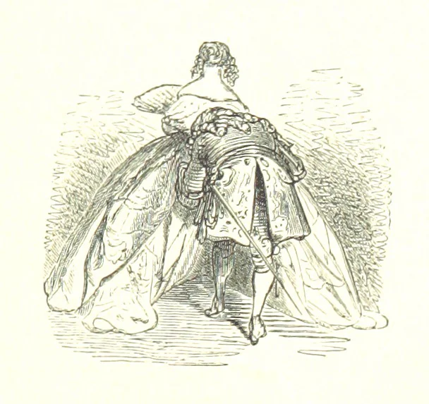 An illustration from Voyage aux Pyrénées ... Troisième édition illustrée par Gustave Doré, 1860, leaf 65