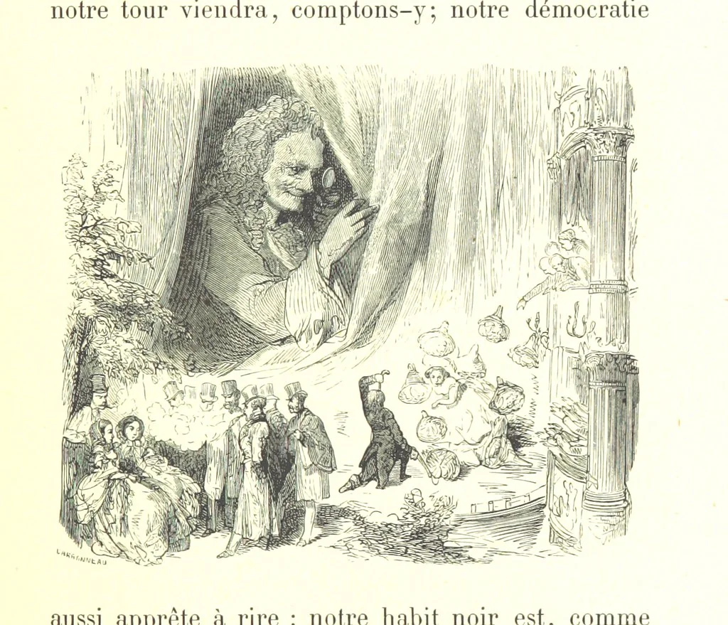 An illustration from Voyage aux Pyrénées ... Troisième édition illustrée par Gustave Doré, 1860, leaf 67