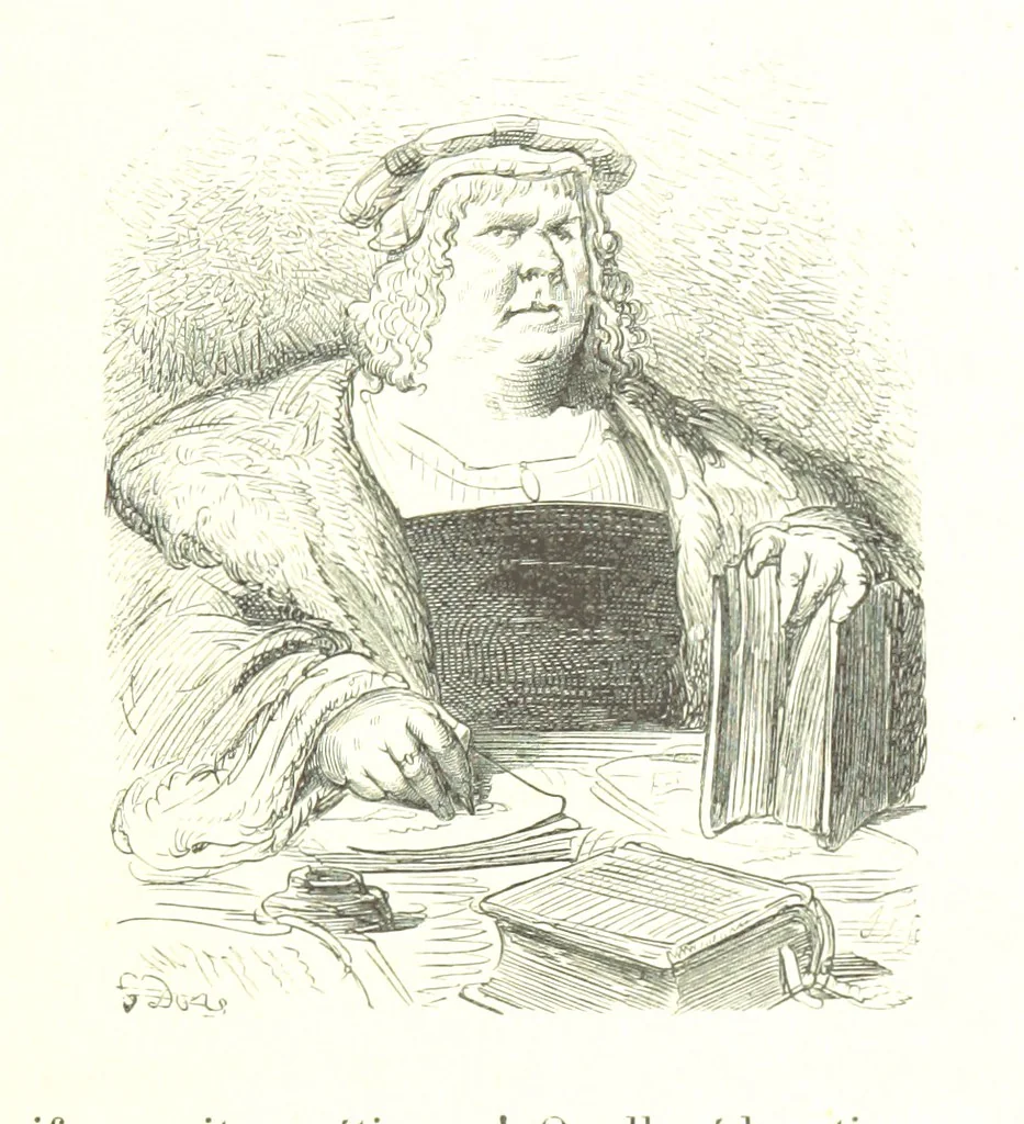 An illustration from Voyage aux Pyrénées ... Troisième édition illustrée par Gustave Doré, 1860, leaf 81