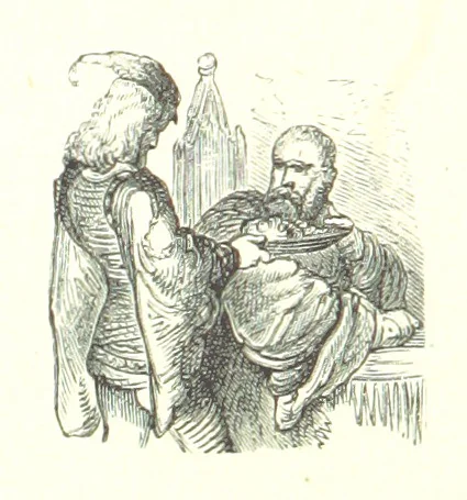 An illustration from Voyage aux Pyrénées ... Troisième édition illustrée par Gustave Doré, 1860, leaf 88