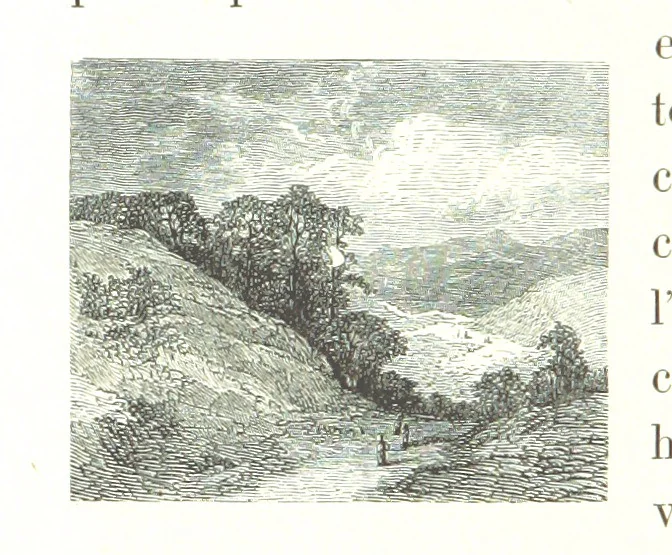 An illustration from Voyage aux Pyrénées ... Troisième édition illustrée par Gustave Doré, 1860, leaf 96
