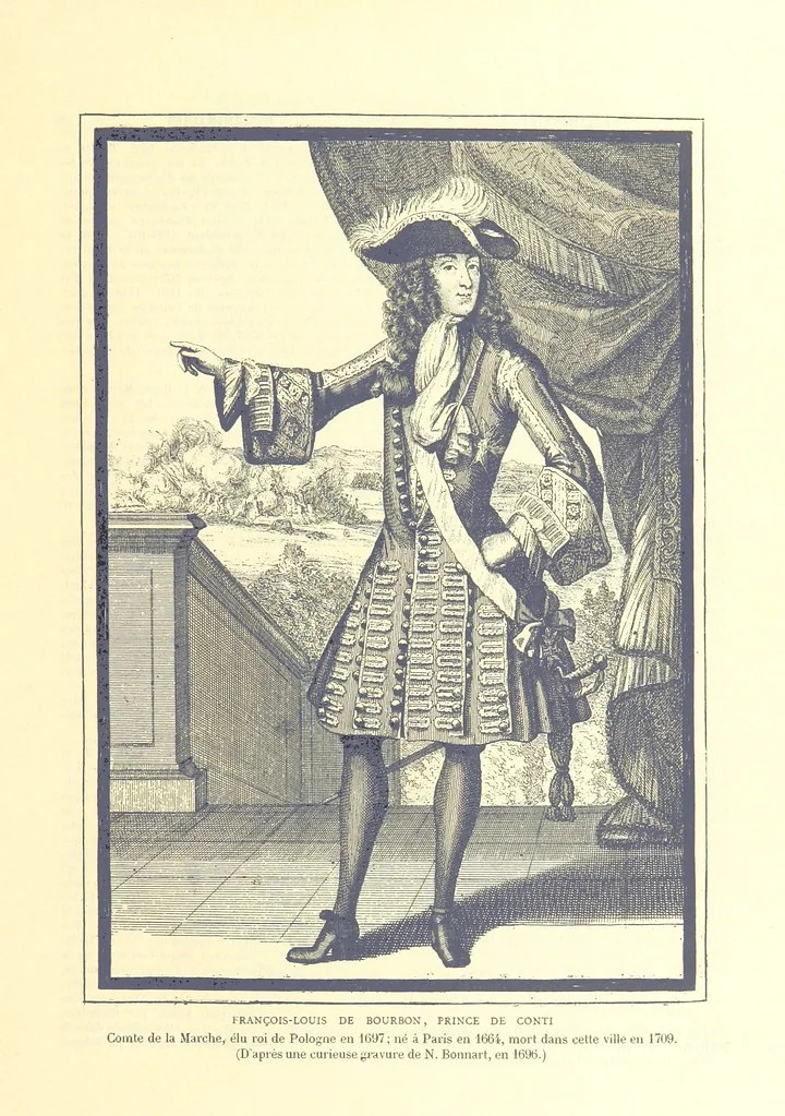An illustration from Grand Dictionnaire historique, généalogique et biographique de la Haute-Marche, département de la Creuse. [Illustrated, 1894, leaf 17