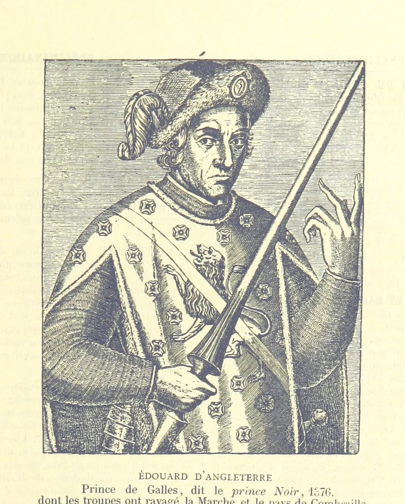 An illustration from Grand Dictionnaire historique, généalogique et biographique de la Haute-Marche, département de la Creuse. [Illustrated, 1894, leaf 19