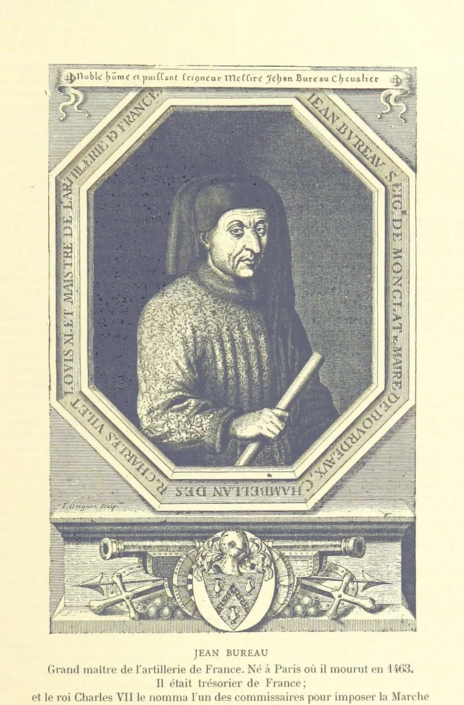An illustration from Grand Dictionnaire historique, généalogique et biographique de la Haute-Marche, département de la Creuse. [Illustrated, 1894, leaf 21