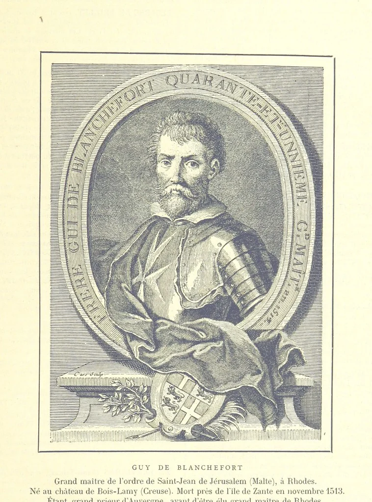 An illustration from Grand Dictionnaire historique, généalogique et biographique de la Haute-Marche, département de la Creuse. [Illustrated, 1894, leaf 215