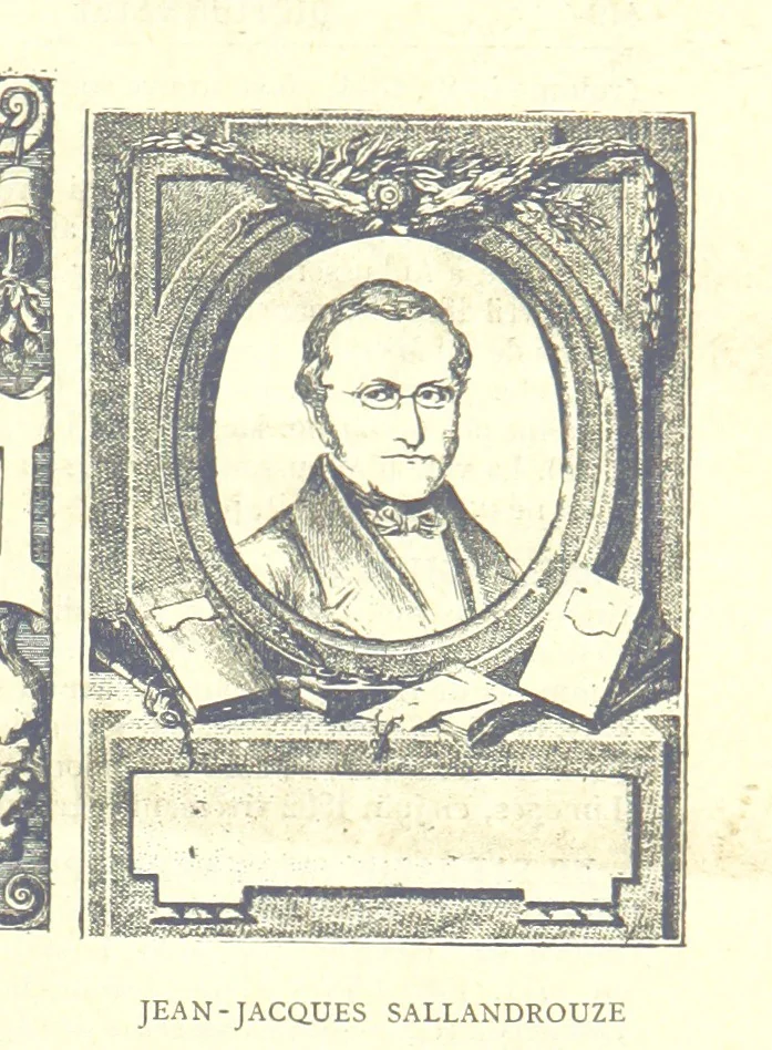An illustration from Grand Dictionnaire historique, généalogique et biographique de la Haute-Marche, département de la Creuse. [Illustrated, 1894, leaf 223