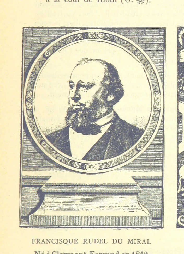 An illustration from Grand Dictionnaire historique, généalogique et biographique de la Haute-Marche, département de la Creuse. [Illustrated, 1894, leaf 223