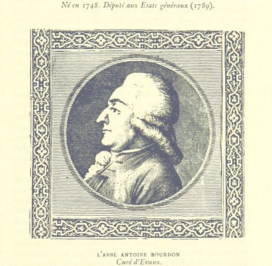 An illustration from Grand Dictionnaire historique, généalogique et biographique de la Haute-Marche, département de la Creuse. [Illustrated, 1894, leaf 43