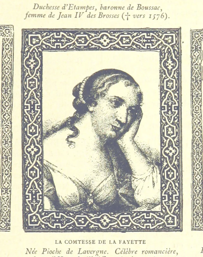 An illustration from Grand Dictionnaire historique, généalogique et biographique de la Haute-Marche, département de la Creuse. [Illustrated, 1894, leaf 53