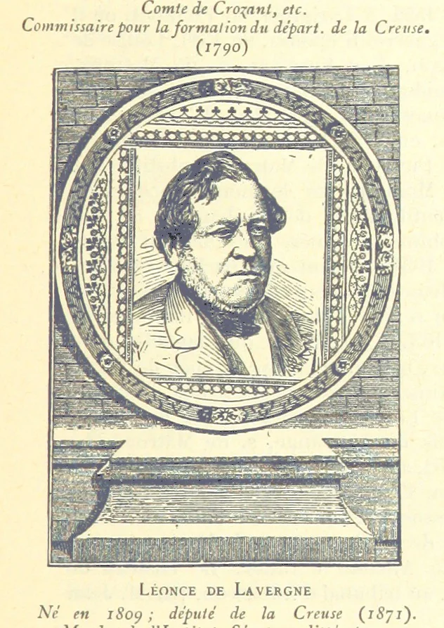 An illustration from Grand Dictionnaire historique, généalogique et biographique de la Haute-Marche, département de la Creuse. [Illustrated, 1894, leaf 83