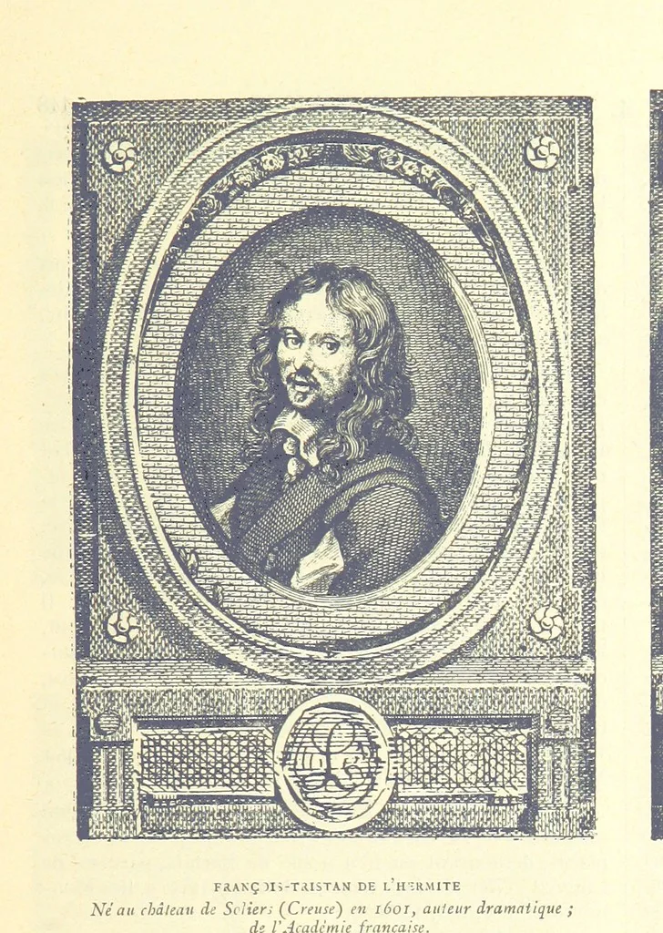 An illustration from Grand Dictionnaire historique, généalogique et biographique de la Haute-Marche, département de la Creuse. [Illustrated, 1894, leaf 87