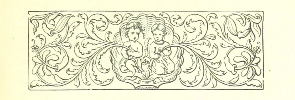 An illustration from Cyrilla, a tale, 1872, leaf 11