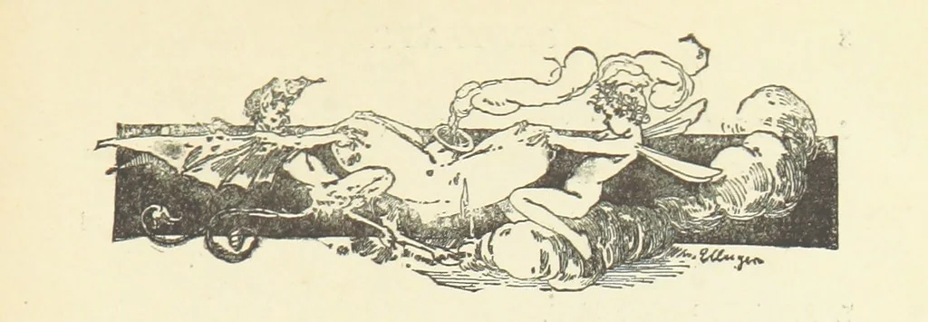 An illustration from Tavistock Tales. By G. Parker, etc, 1893, leaf 11