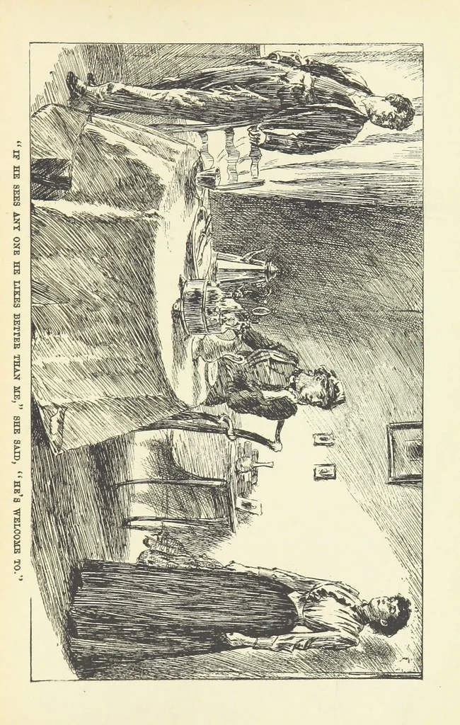An illustration from Tavistock Tales. By G. Parker, etc, 1893, leaf 159