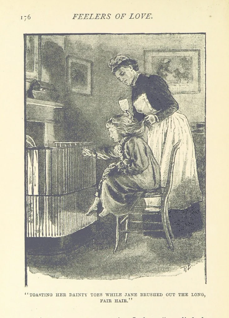 An illustration from Tavistock Tales. By G. Parker, etc, 1893, leaf 180