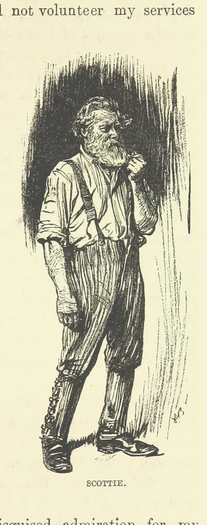 An illustration from Tavistock Tales. By G. Parker, etc, 1893, leaf 203