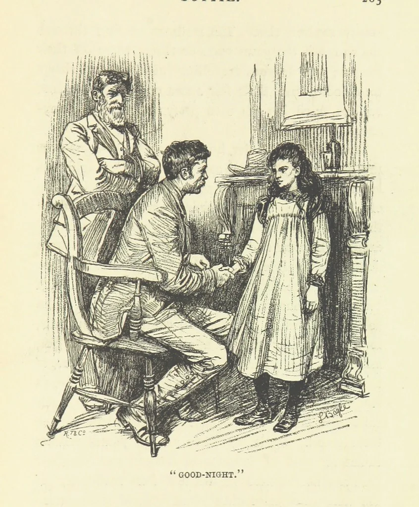 An illustration from Tavistock Tales. By G. Parker, etc, 1893, leaf 207