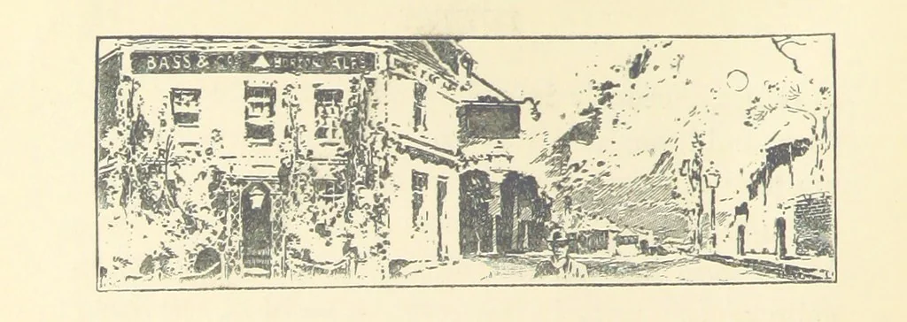 An illustration from Tavistock Tales. By G. Parker, etc, 1893, leaf 214
