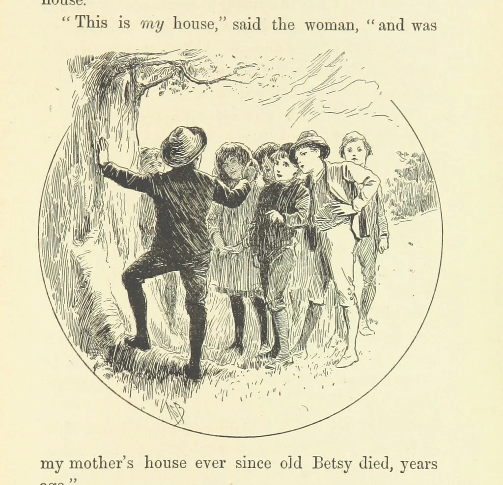 An illustration from Tavistock Tales. By G. Parker, etc, 1893, leaf 243