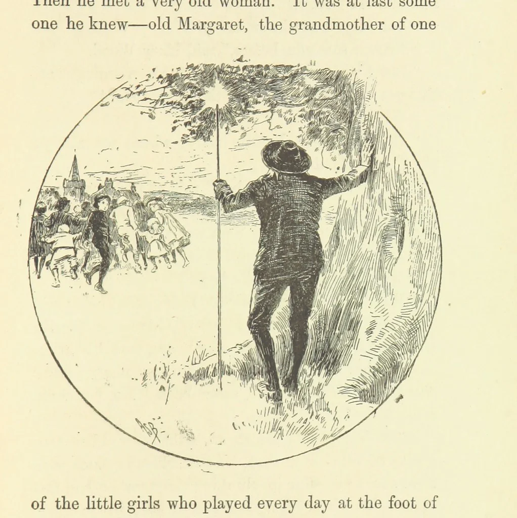 An illustration from Tavistock Tales. By G. Parker, etc, 1893, leaf 245