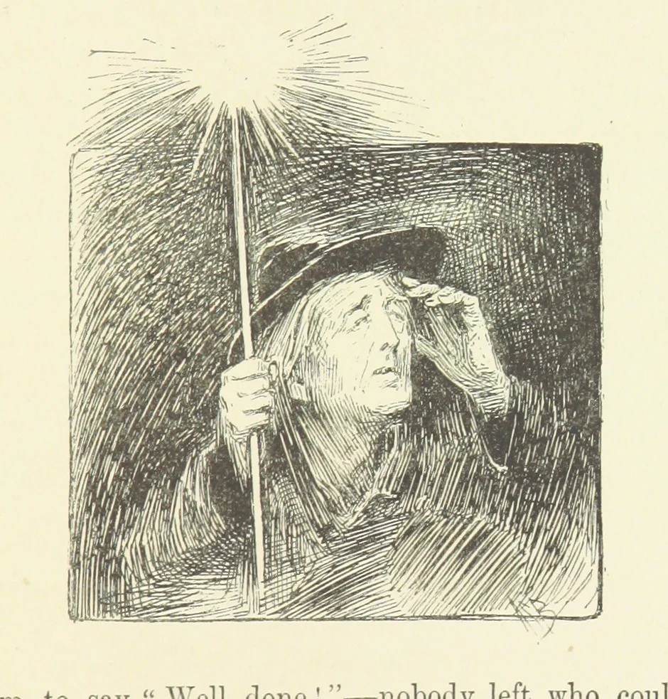 An illustration from Tavistock Tales. By G. Parker, etc, 1893, leaf 247