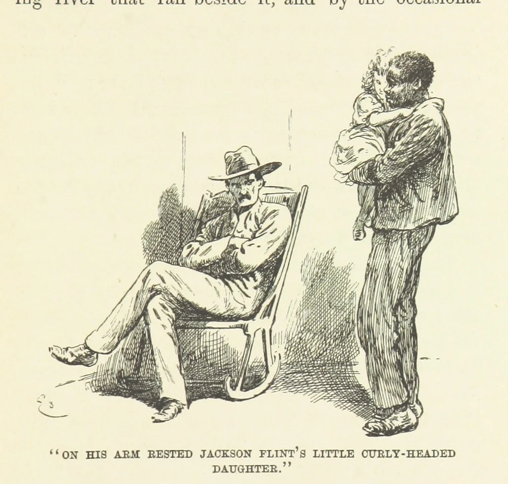 An illustration from Tavistock Tales. By G. Parker, etc, 1893, leaf 75