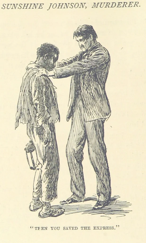 An illustration from Tavistock Tales. By G. Parker, etc, 1893, leaf 86