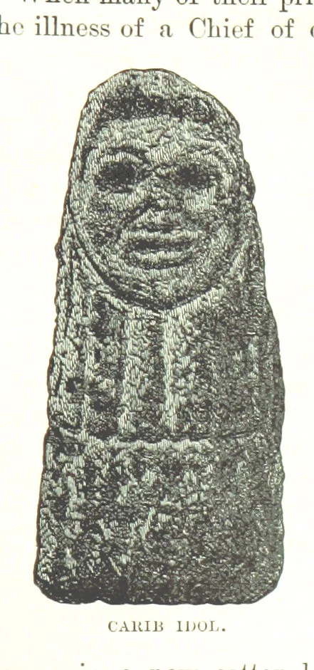 An illustration from Leaflets from the Danish West Indies: descriptive of the social, political and commercial condition of these Islands ... With a portrait of the author and a biographical sketch, ... by P. Linet, 1888, leaf 143