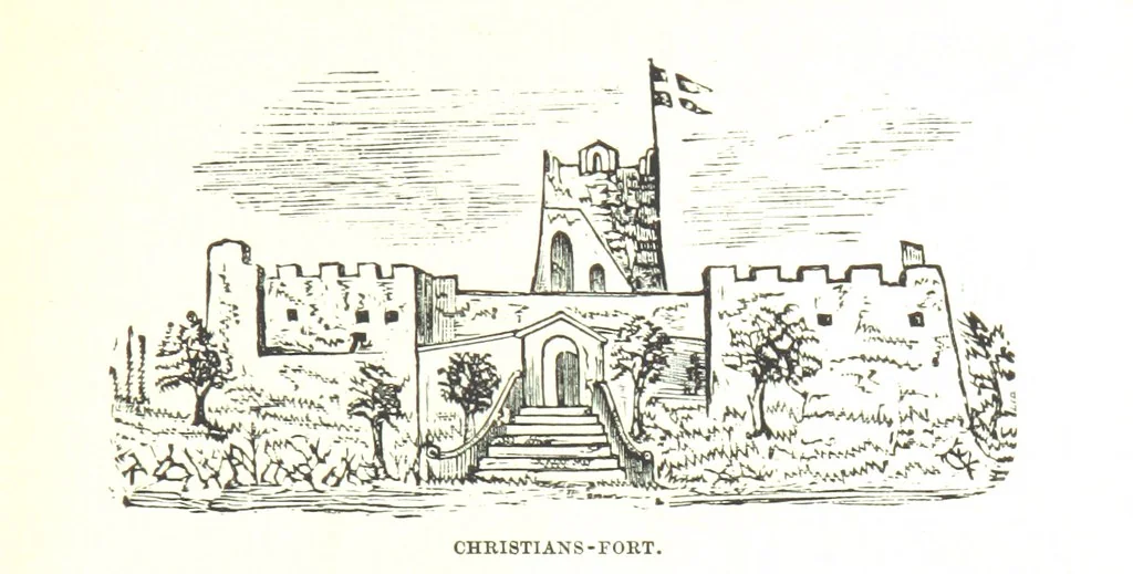An illustration from Leaflets from the Danish West Indies: descriptive of the social, political and commercial condition of these Islands ... With a portrait of the author and a biographical sketch, ... by P. Linet, 1888, leaf 29