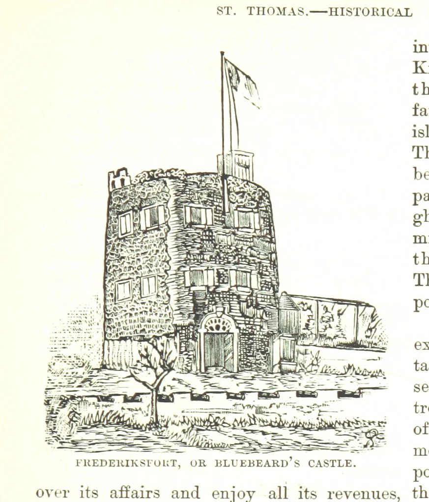 An illustration from Leaflets from the Danish West Indies: descriptive of the social, political and commercial condition of these Islands ... With a portrait of the author and a biographical sketch, ... by P. Linet, 1888, leaf 31
