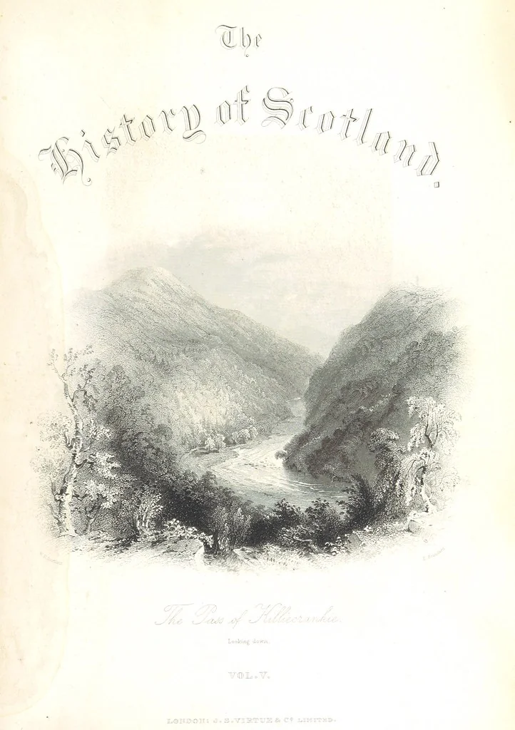 An illustration from The Pictorial History of Scotland ... A.D. 79-1746. By J. Taylor, assisted by Professor Lindsay, Professor Eadie, J. Anderson, G. Macdonald, and other contributors, 1884, leaf 7