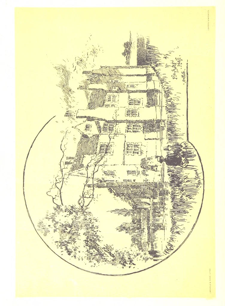 An illustration from In and about ancient Ipswich: illustrating the origin and growth of an old English historic town ... With ... illustrations drawn by P. E. Stimpson, 1888, leaf 10