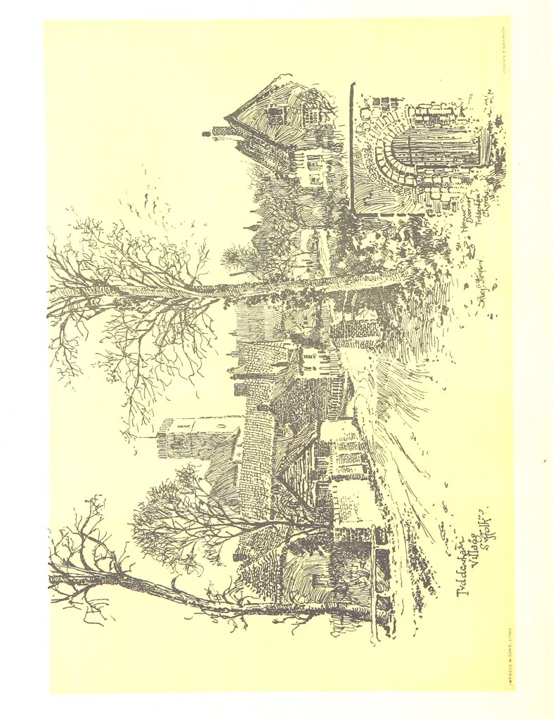 An illustration from In and about ancient Ipswich: illustrating the origin and growth of an old English historic town ... With ... illustrations drawn by P. E. Stimpson, 1888, leaf 102