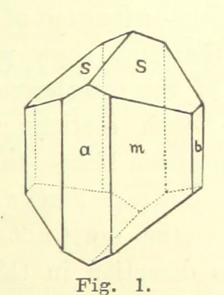 An illustration from British Petrography: with special reference to the igneous rocks. With ... plates. (Glossary of terms used in describing Rocks By F. H. Hatch.), 1888, leaf 171