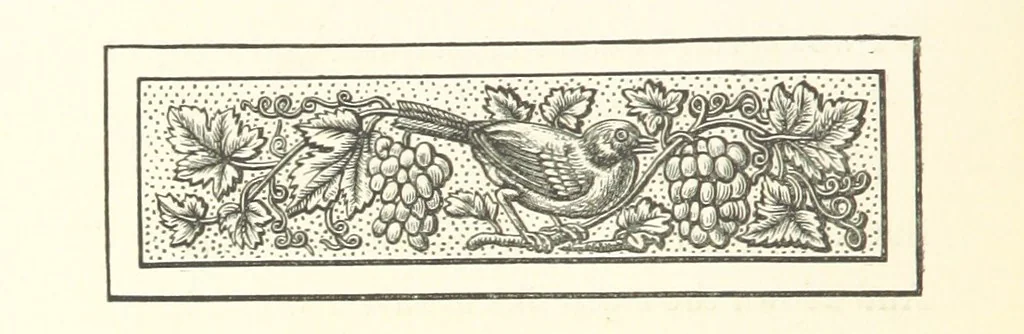 An illustration from The Works of Alfred Tennyson, etc, 1872, leaf 100